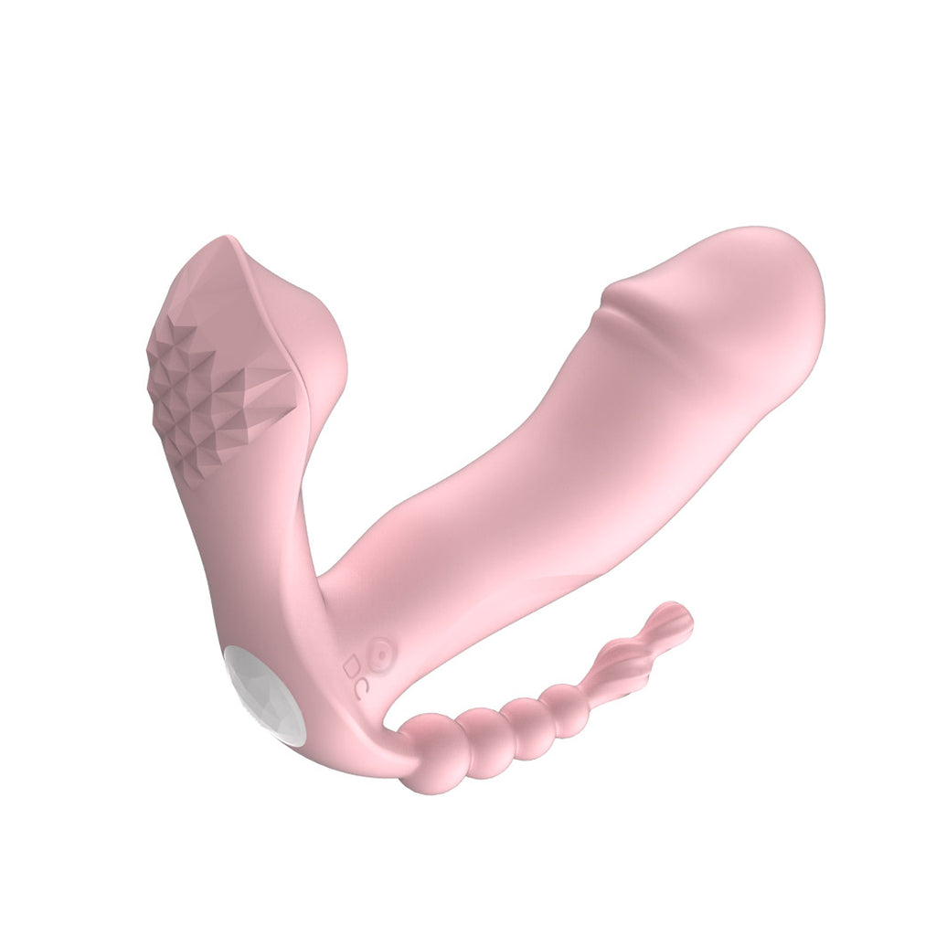 Urway Wearable Dildo Vibrator Stimulator Pink-1954802634665889792