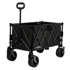 Lambu Folding Wagon Cart Black-1954802441979564032