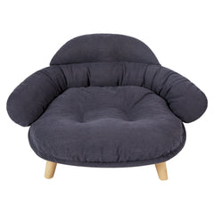 Pawz Elevated Pet Dog Cat Sofa Bed Couch L Size Grey-1954802452956057600