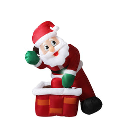 Santaco Inflatable Christmas Decor Santa-1954802753947701248