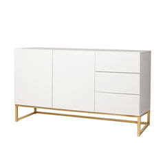 Levede Buffet Sideboard Storage Cabinet White-1954802987947921408
