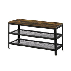 Levede 3-Tier Shoe Rack Bench Storage Cabinet 73cm-1954802690282360832