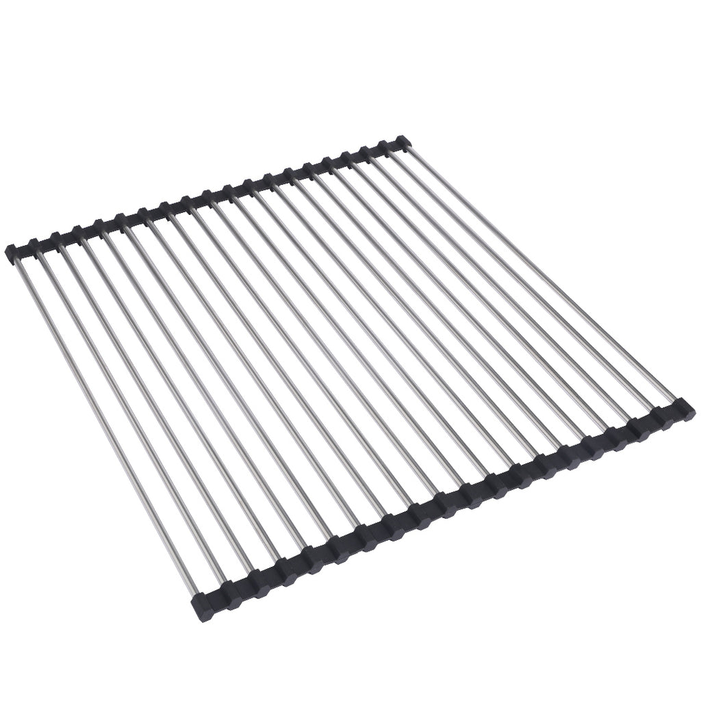 TOQUE Stainless Steel Dish Drying Rack-1954802797618794496