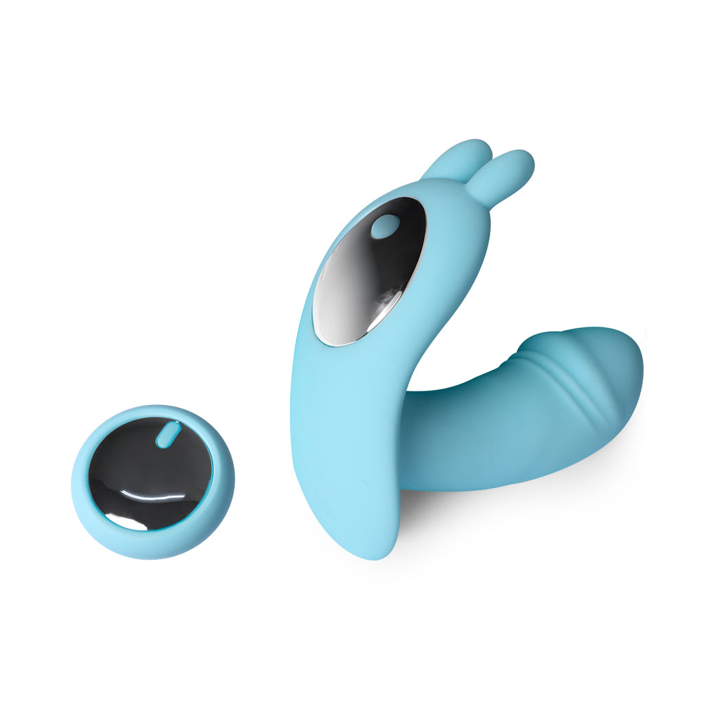 Urway Rabbit Vibrator Wireless Control Blue-1954802623924277248