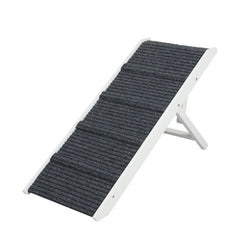 PaWz Adjustable Dog Ramp Height Stair White-1954802549827702784