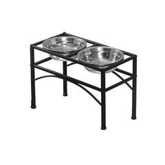 PaWz Dual Elevated Raised Pet Dog Feeder Medium-1954802765050023936