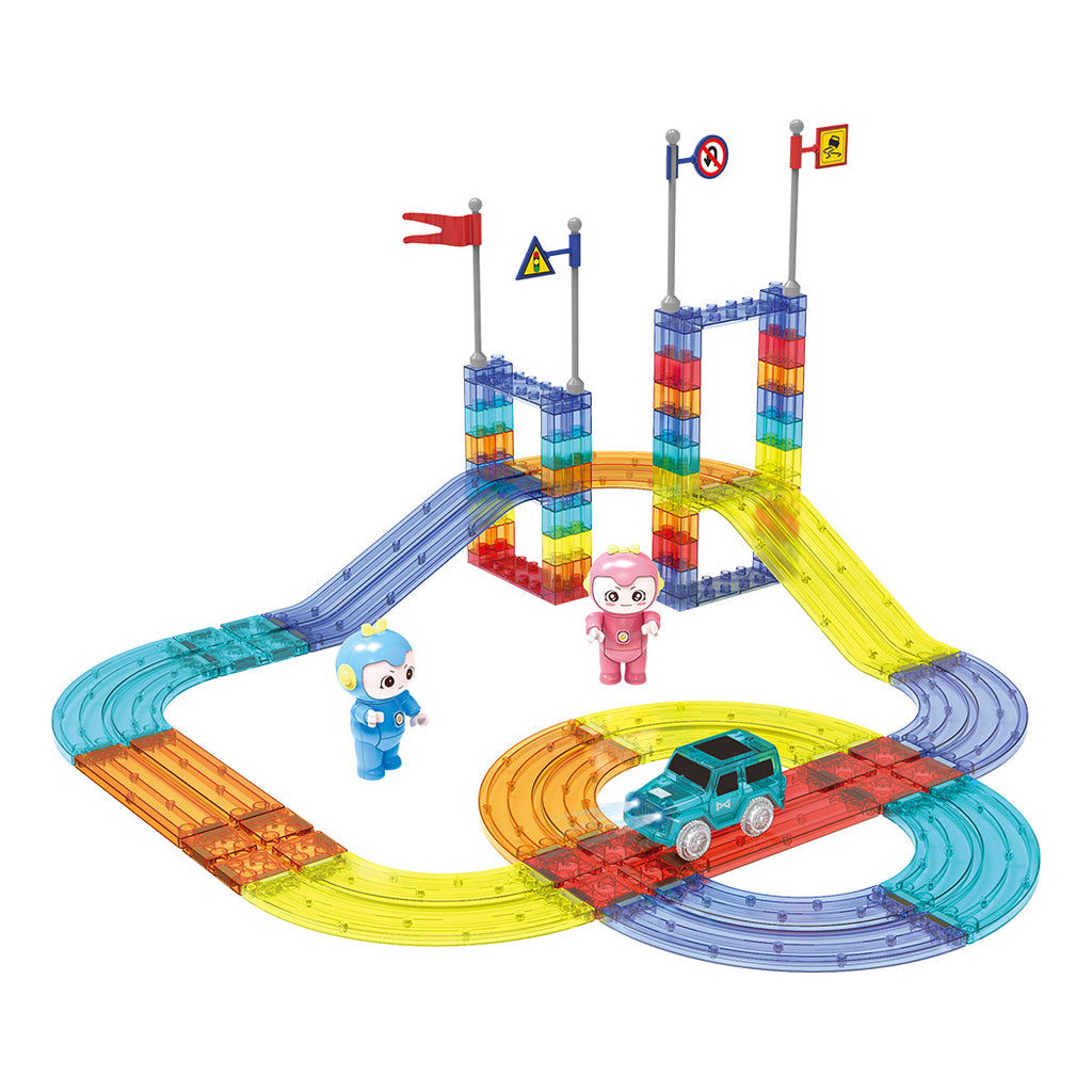 Kids Magnetic Tiles Blocks-1954802361142743040