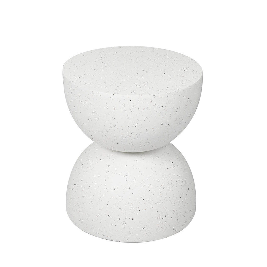 Levede Side Table Terrazzo Coffee Tables Beige-1954802989000691712