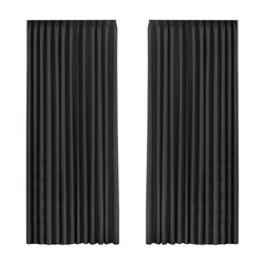 Marlow 2XBlockout Curtains Chenille 180x250 Grey CD1016-180x250-DG-1954802976317116416