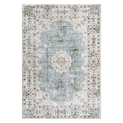 Marlow Floor Rug Short Pile Washable Vintage Carpet Soft Plush Non Slip 200x290-1954802390863581184