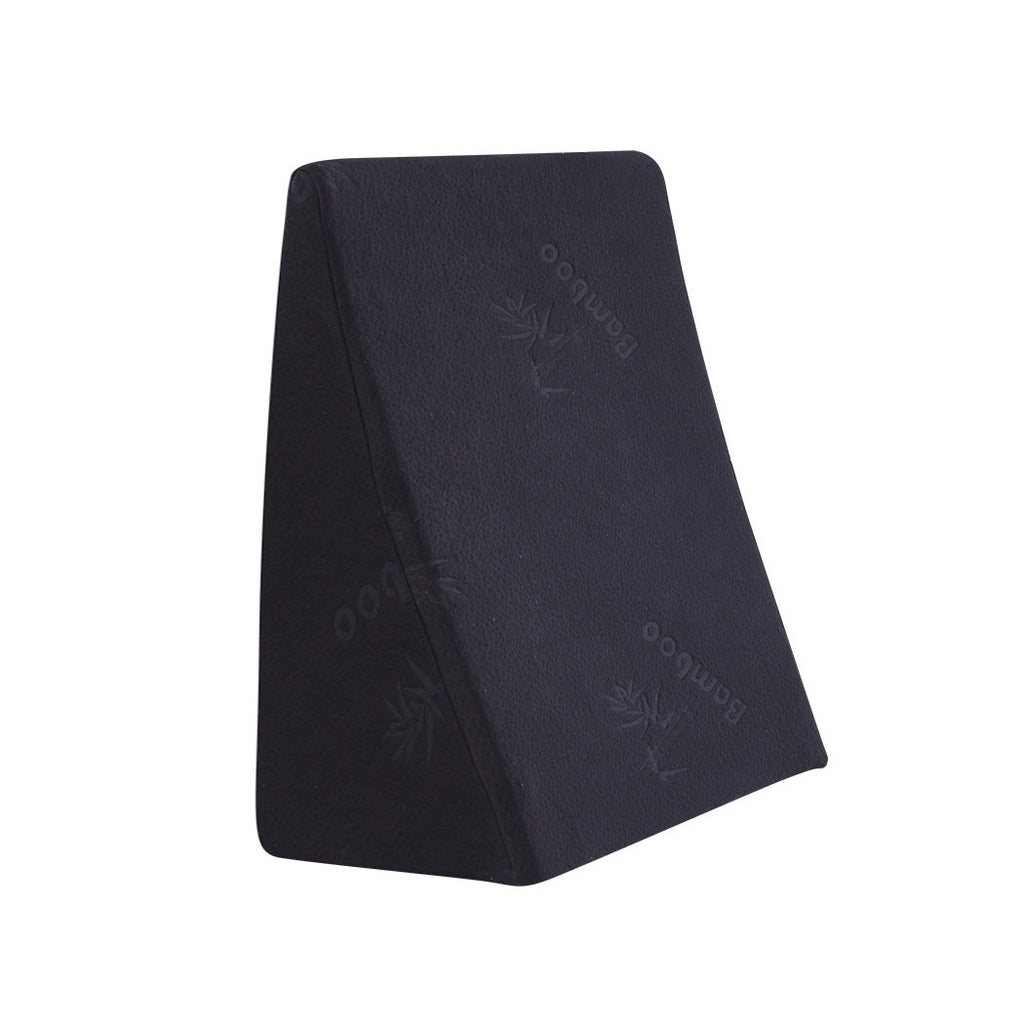 Cool Gel Memory Foam Bed Wedge Pillow Black 25-1954802699014901760