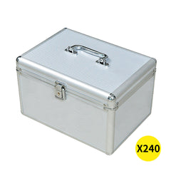 240 Discs Aluminium CD DVD Cases Bluray-1954802610326343680