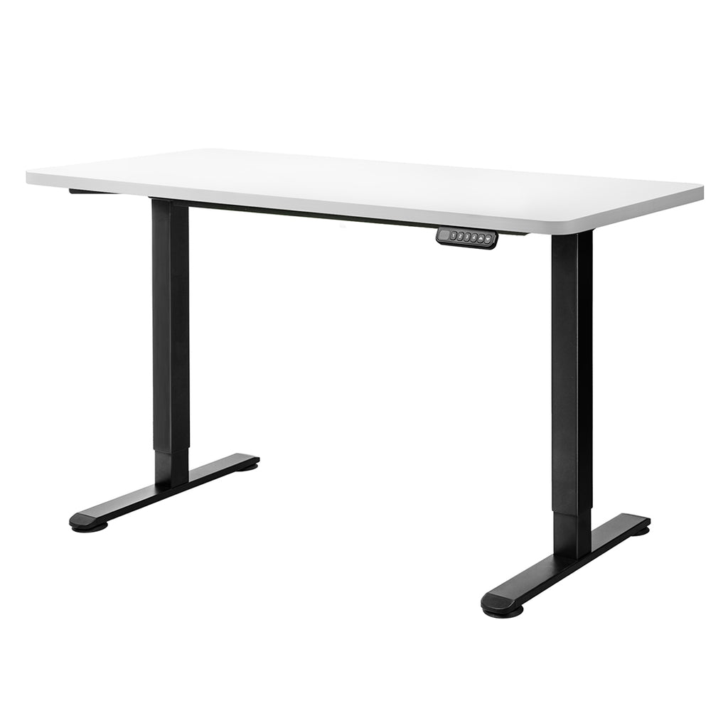 Levede Motorised Standing Desk Adjustable 120cm White 800x 1.5MM-1954803016272056320