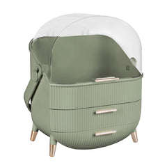 Makeup Storage Case Cosmetic Organiser Light Green-1954803002871255040