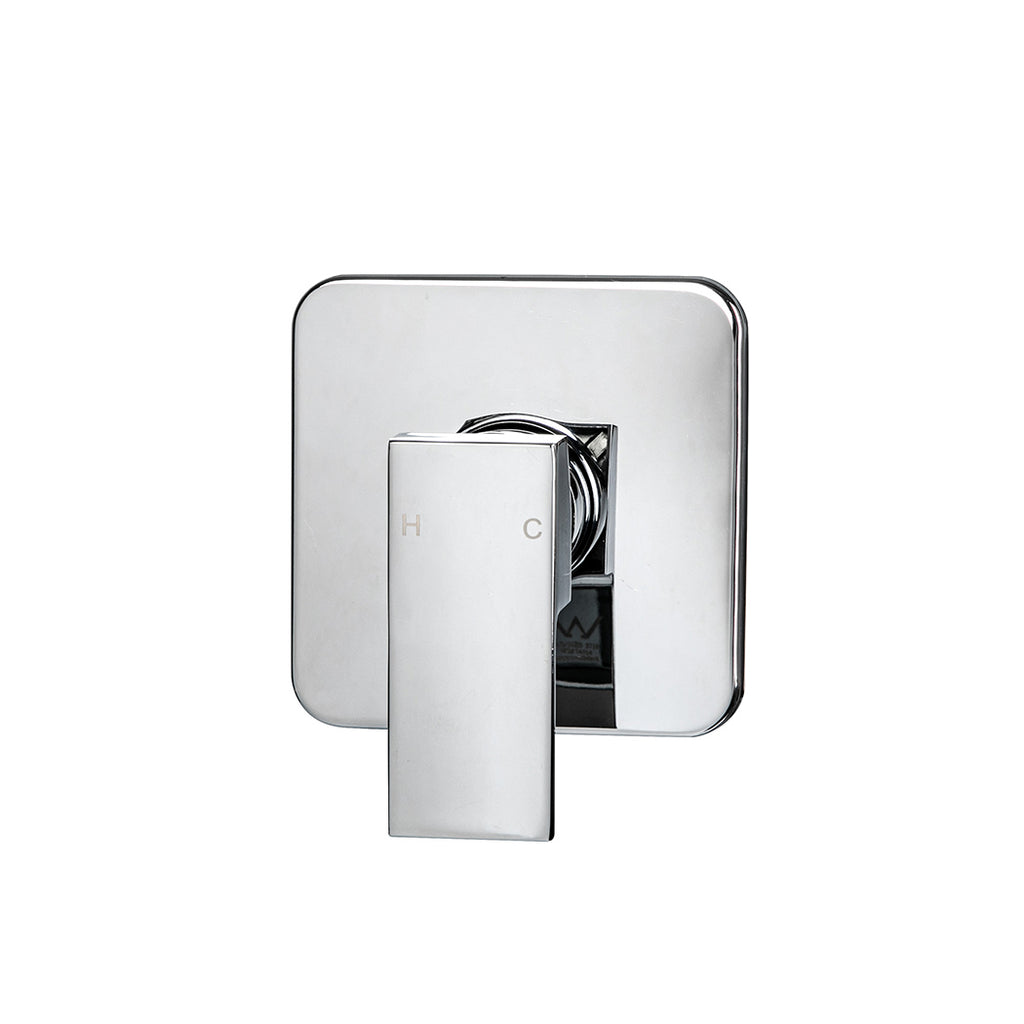 Dutxa Brass Shower Mixer Tap Cold Hot Charcoal-1954802751632445440