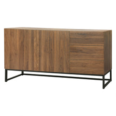 Levede Buffet Sideboard Storage Cabinet Walnut-1954802987746594816