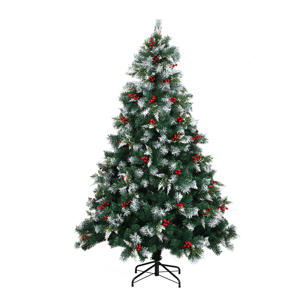 SANTACO Christmas Tree Snow Flocked 2.1M-1954802398560129024