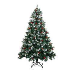 SANTACO Christmas Tree Snow Flocked 2.1M-1954802398560129024