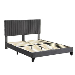 Levede Bed Frame Queen Size Mattress Grey-1954802931446452224