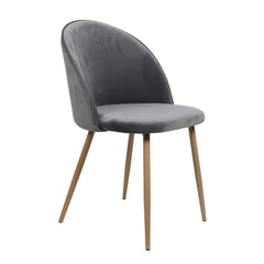Levede 2x Dining Chairs Seat French Grey-1954802979244740608