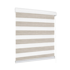 Marlow Blackout Zebra Roller Blind Curtains 90x210 Beige-1954802975117545472