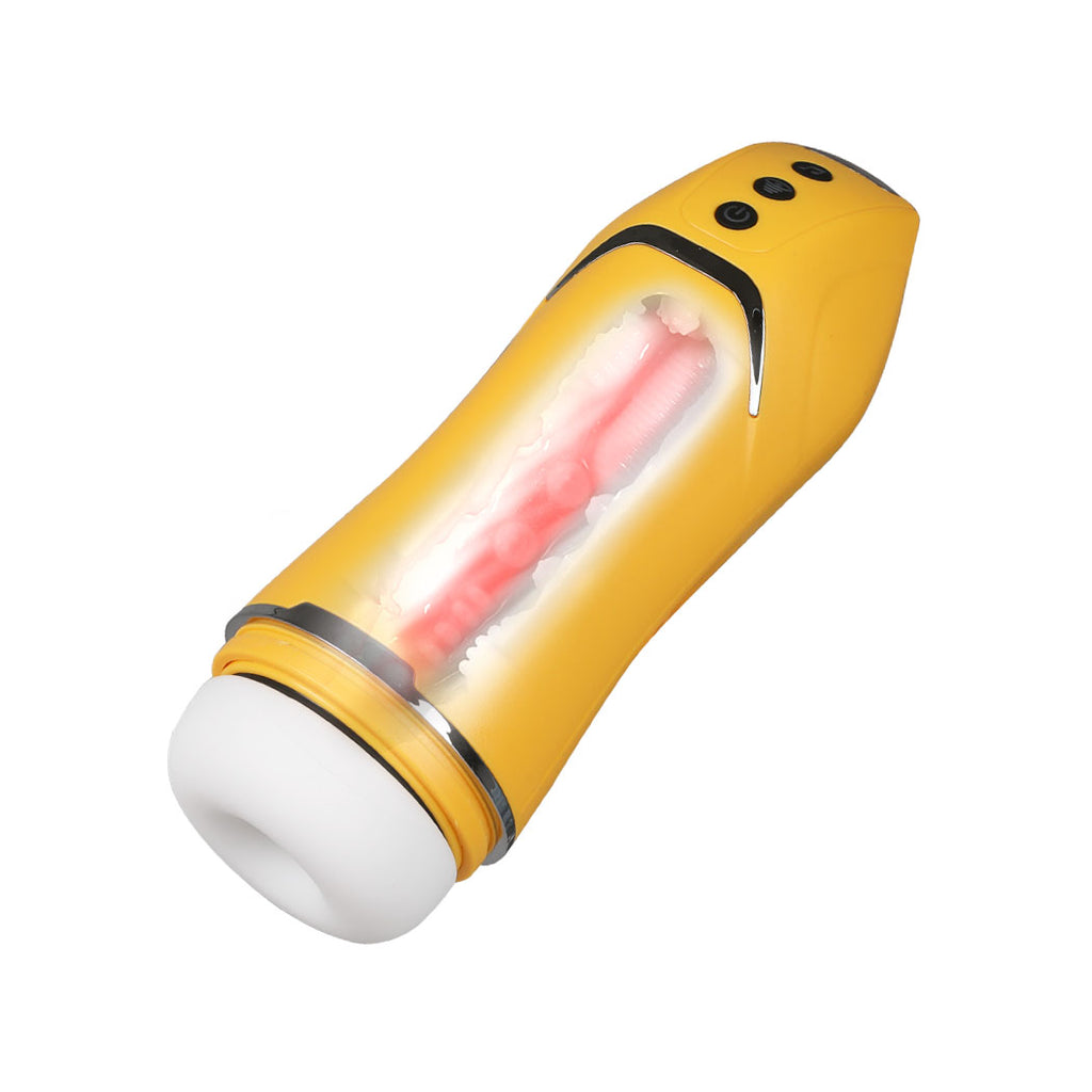 Urway Masturbator Vibrator Masturbation Yellow-1954802633772503040