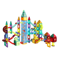 Kids Magnetic Tiles Blocks Dinosaur-1954802361528619008