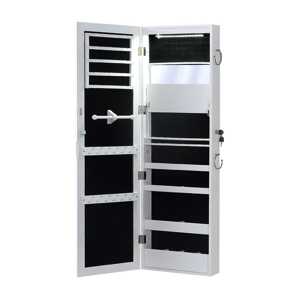 Levede Mirror Jewellery Cabinet Jewelry-1954802756569141249