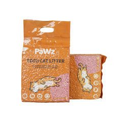 PaWz 2.5kg Tofu Cat Litter Clumping Watermelon x1-1954802394709757952