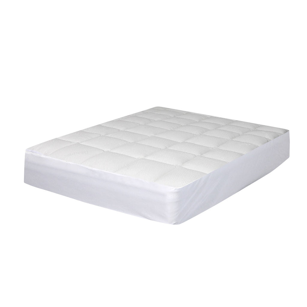 Dreamz Mattress Protector Luxury Topper Single-1954802866745118720