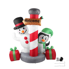 Santaco Inflatable Christmas Decor Pole-1963748914226139136