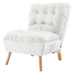 Levede Lounge Accent Chair Sofa Recliner Cream-1954802893257314304