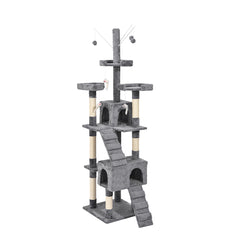 PaWz Cat Tree Scratching Post Scratcher Grey-1954802766077628416