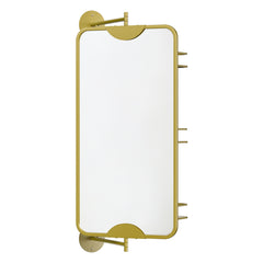 Yezi 360? Swivel Bathroom Wall Mirrors with Storage-1954803008793612288