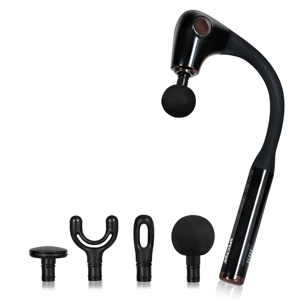 Spector Extended Handle Massage Gun Black-1954802464712691712
