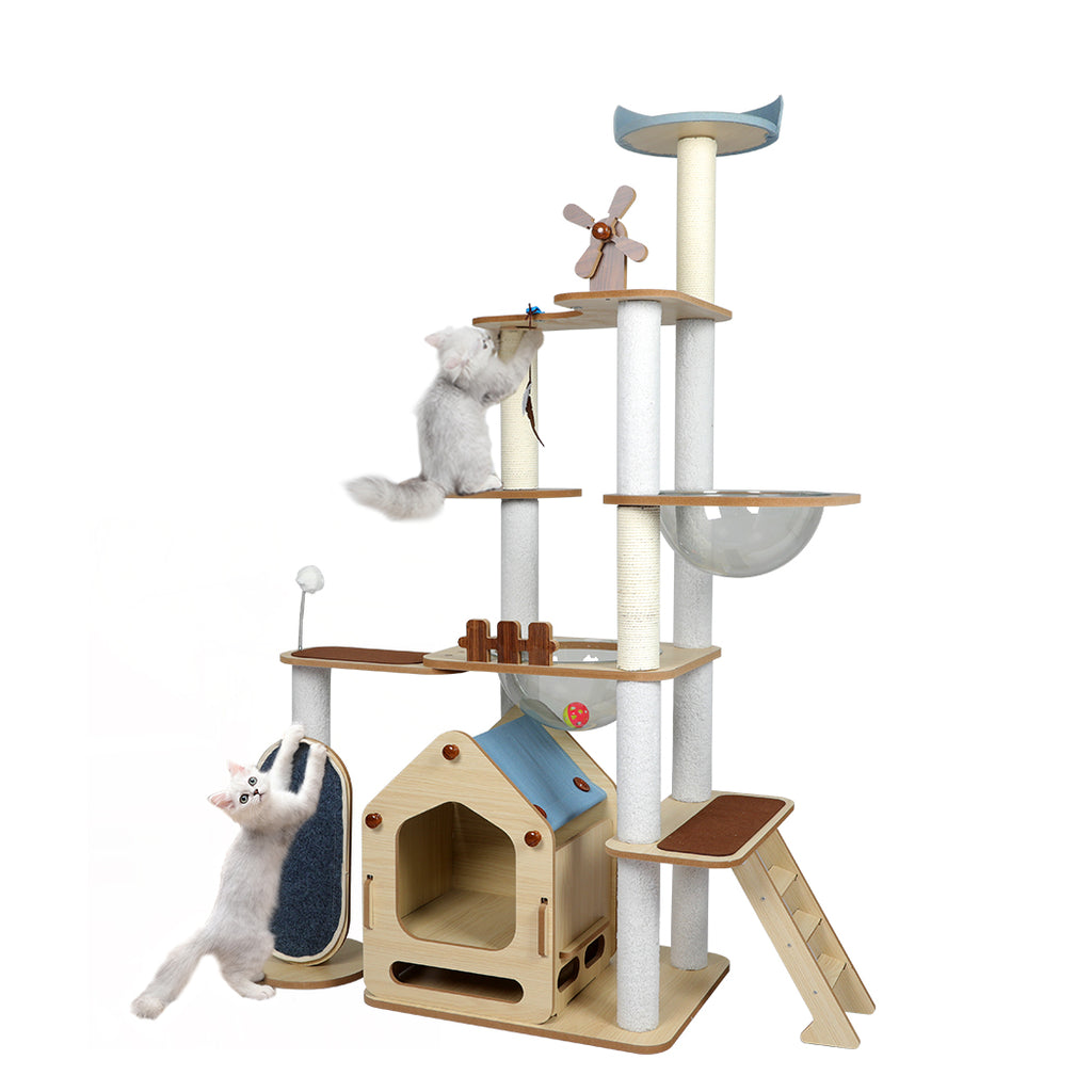 PaWz Cat Tree Scratching Post Scratcher-1954802560145690624
