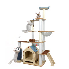 PaWz Cat Tree Scratching Post Scratcher-1954802560145690624