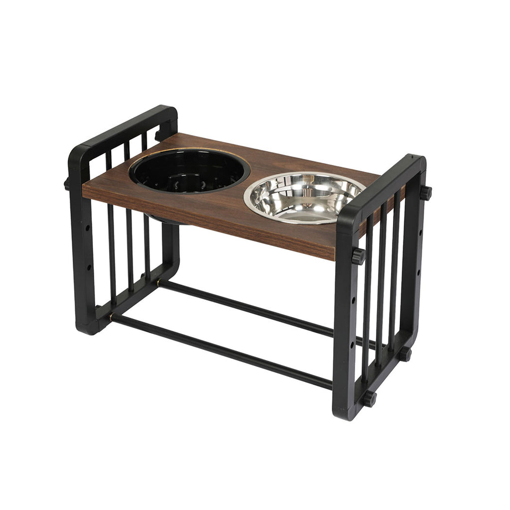 PaWz Adjustable Height Pet Feeder Elevated Medium-1954802568349749248