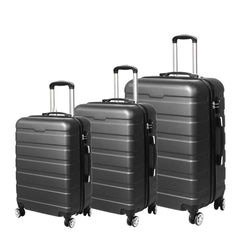 Slimbridge 3PC Luggage sets Suitcase Dark Grey-1954802817034227712