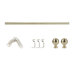 Marlow Curtain Rod Steel Quiet Rail Pole Set-1954802388175032320