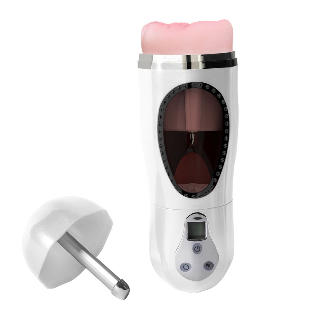 Urway Vibrator Male Masturbation Cup White-1954802623743922176