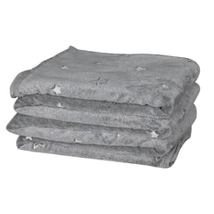 DreamZ 3x3M Large Oversized Blanket Grey Star-1954802942217424896