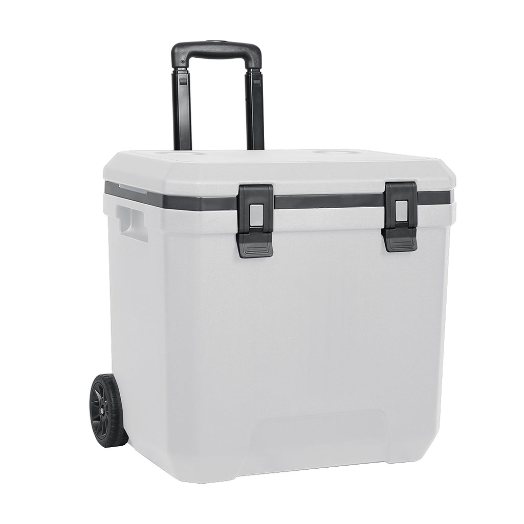 Mountview Cooler Ice Box 27L/43L Portable Chest Trolly For Camping BBQ Picnic-1963748908668686336