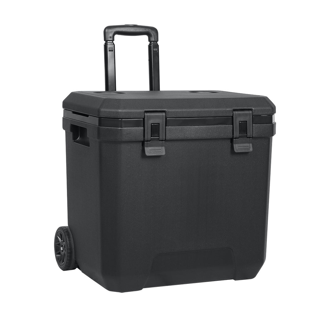 Mountview Cooler Ice Box 27L/43L Portable Chest Trolly For Camping BBQ Picnic-1963748908337336320