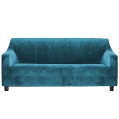 Marlow Sofa Covers 4 Seater High Stretch Green Agate Green-1954802340758425601