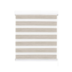 Marlow Blackout Zebra Roller Blind Curtains 150x210 Beige-1954802973397880833