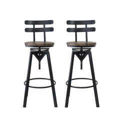 Levede 1x Bar Stool Industrial Adjustable-1954802952325697537