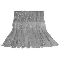 DreamZ 3x3M Large Oversized Blanket Grey Star-1954802942217424897