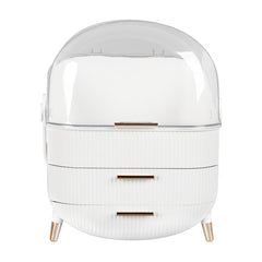 Makeup Organizer Case Drawer Portable White-1954803003059998721