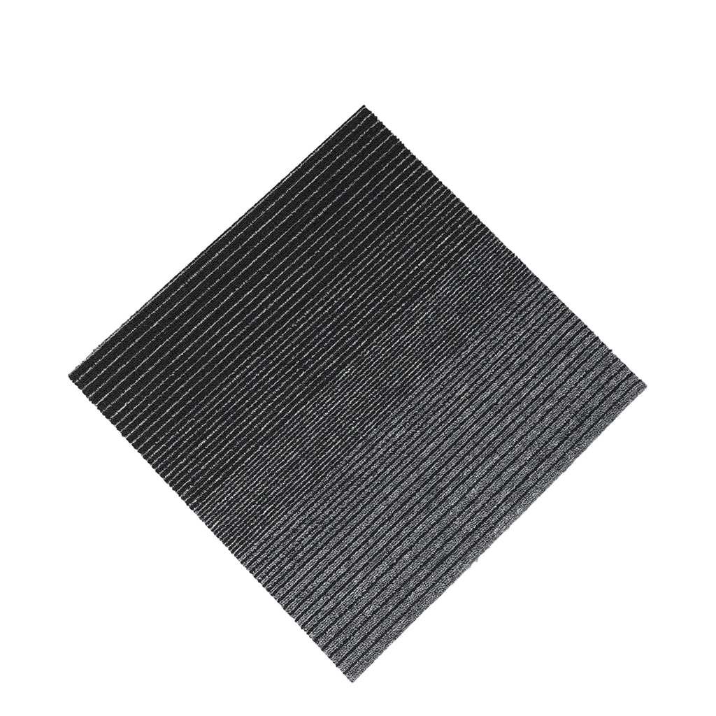 Marlow 20x Carpet Tiles 5m2 Box Heavy Black-1954802711161606145